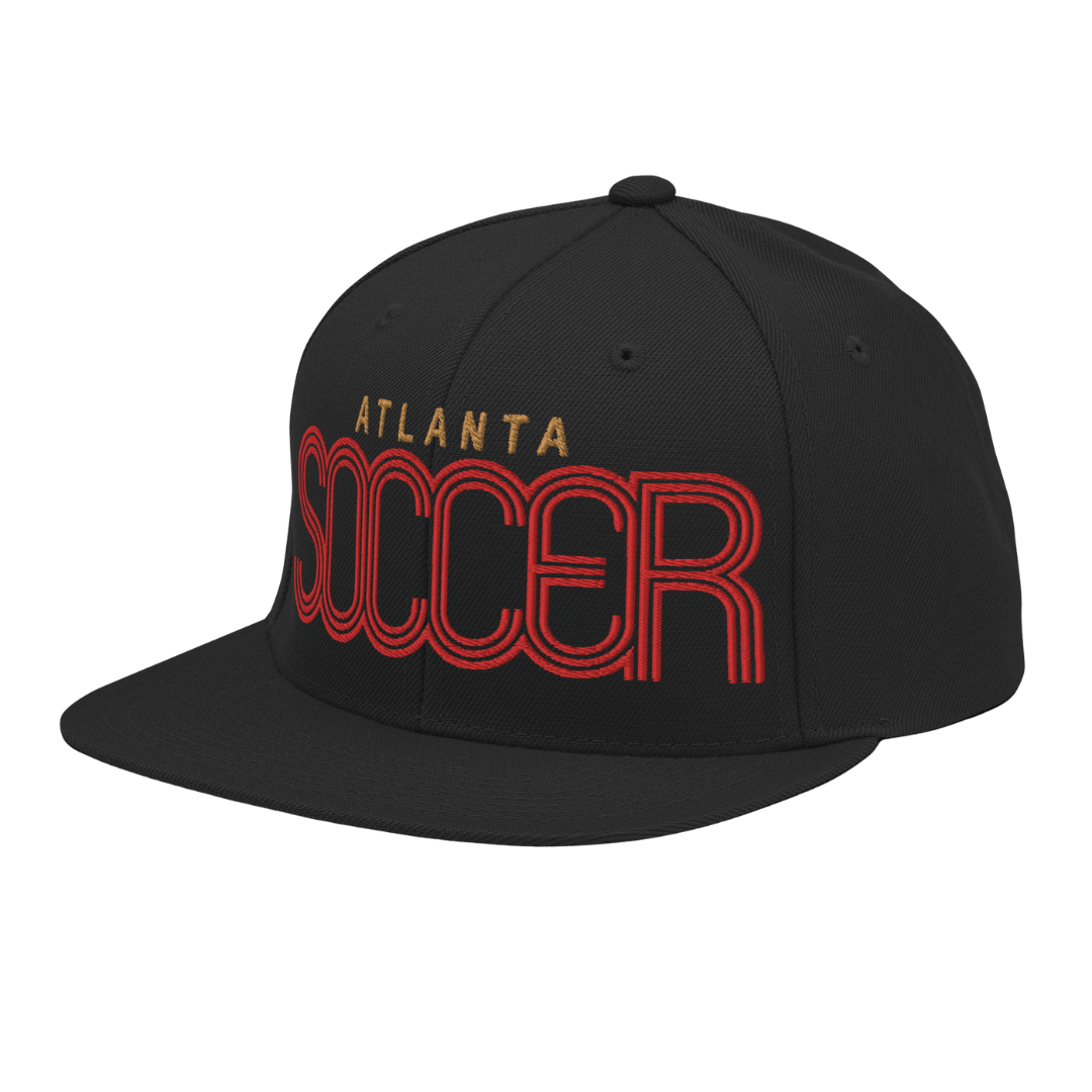 Atlanta Soccer Snapback Hat - Country. Club. Soccer.