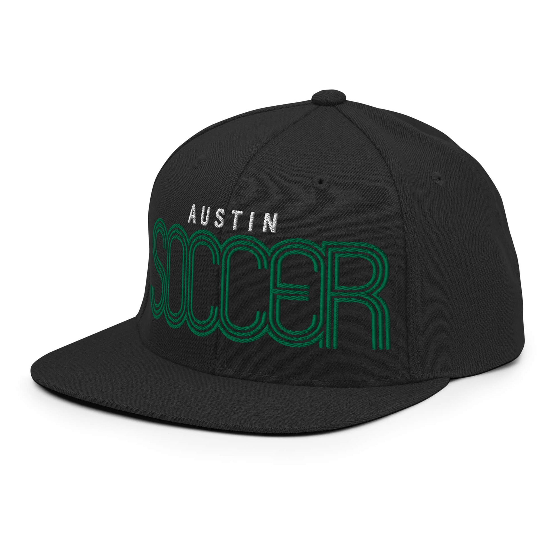 Austin Soccer Snapback Hat - Country. Club. Soccer.