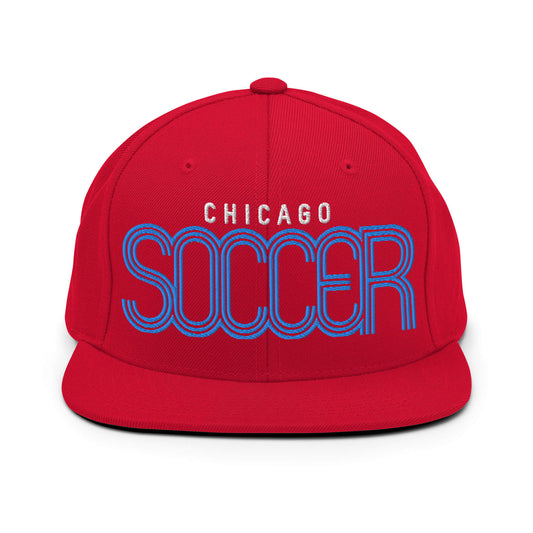 Chicago Soccer Snapback Hat - Country. Club. Soccer.