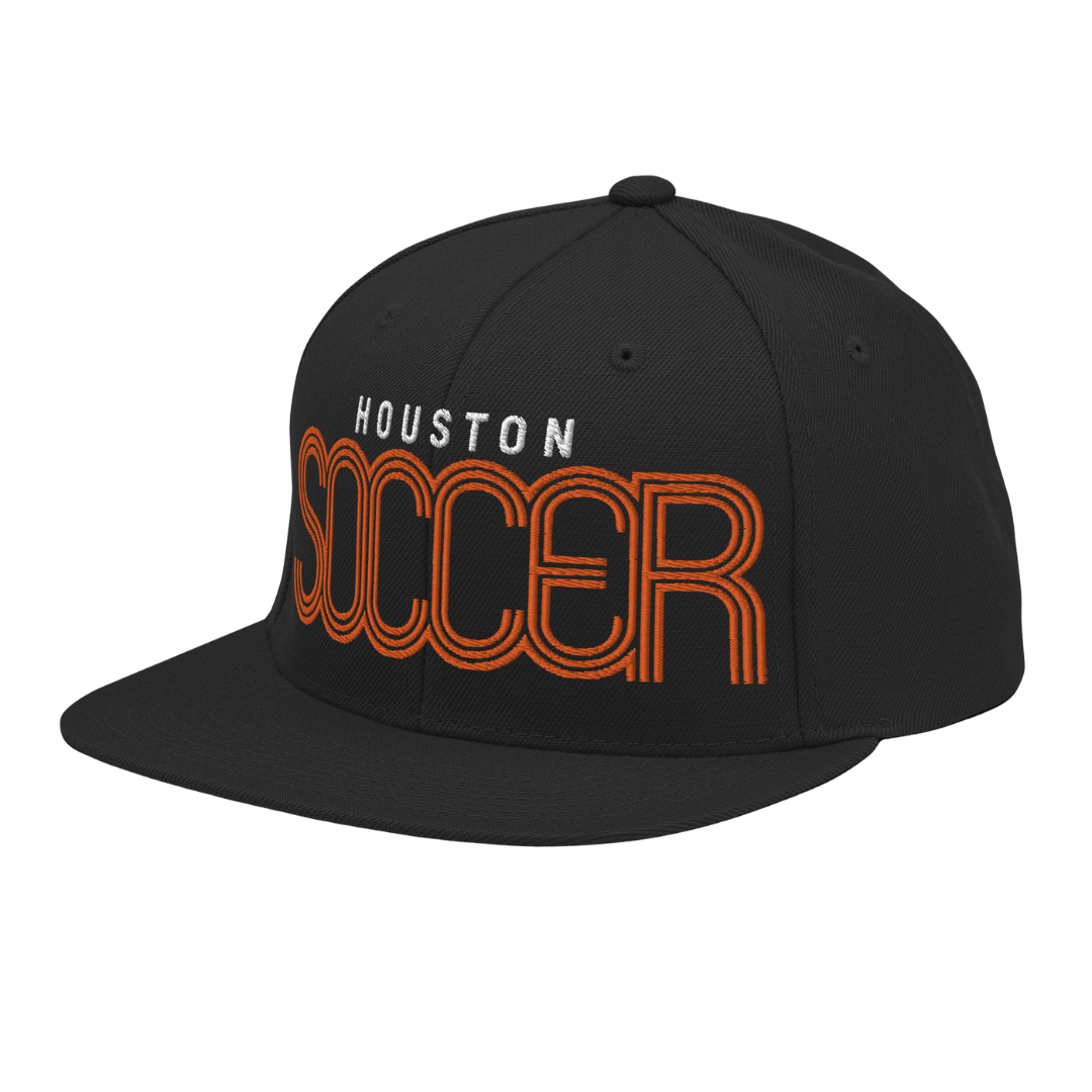 Houston Soccer Snapback Hat - Country. Club. Soccer.