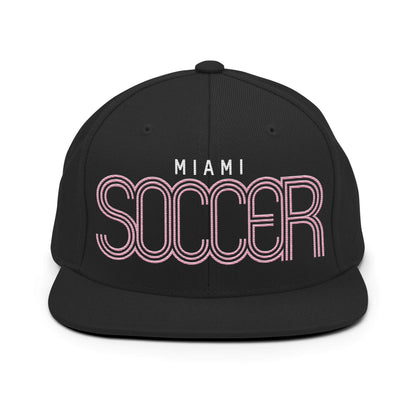 Miami Soccer Snapback Hat - Country. Club. Soccer.