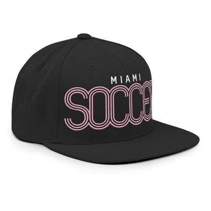 Miami Soccer Snapback Hat - Country. Club. Soccer.