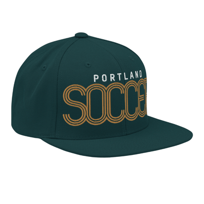 Portland Soccer Snapback Hat - Country. Club. Soccer.