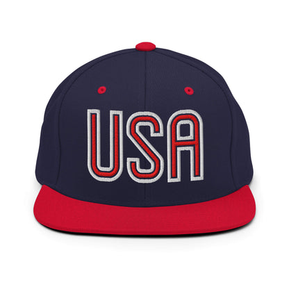 USA Retro Snapback Hat