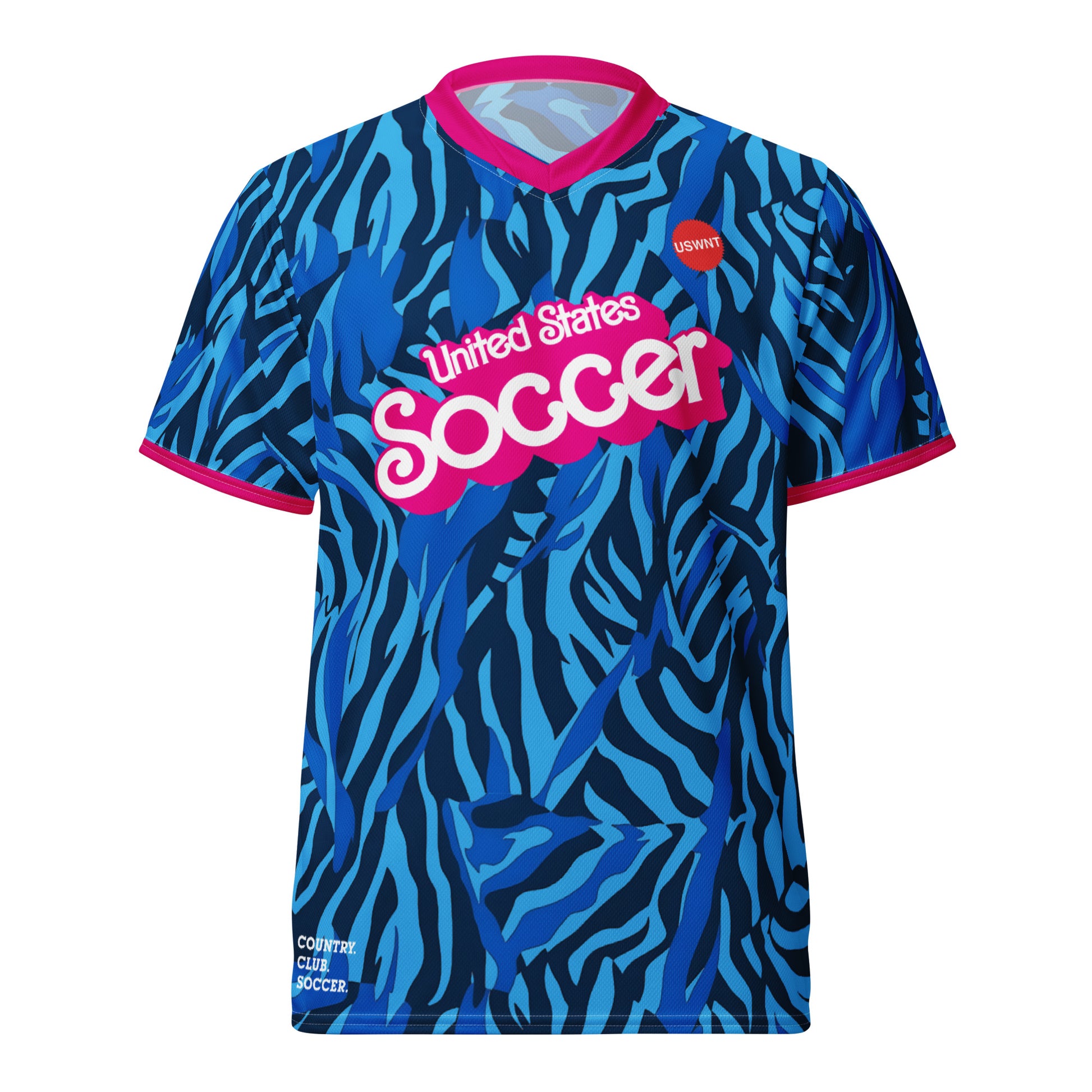 USA Zebra Soccer Jersey - Country. Club. Soccer.