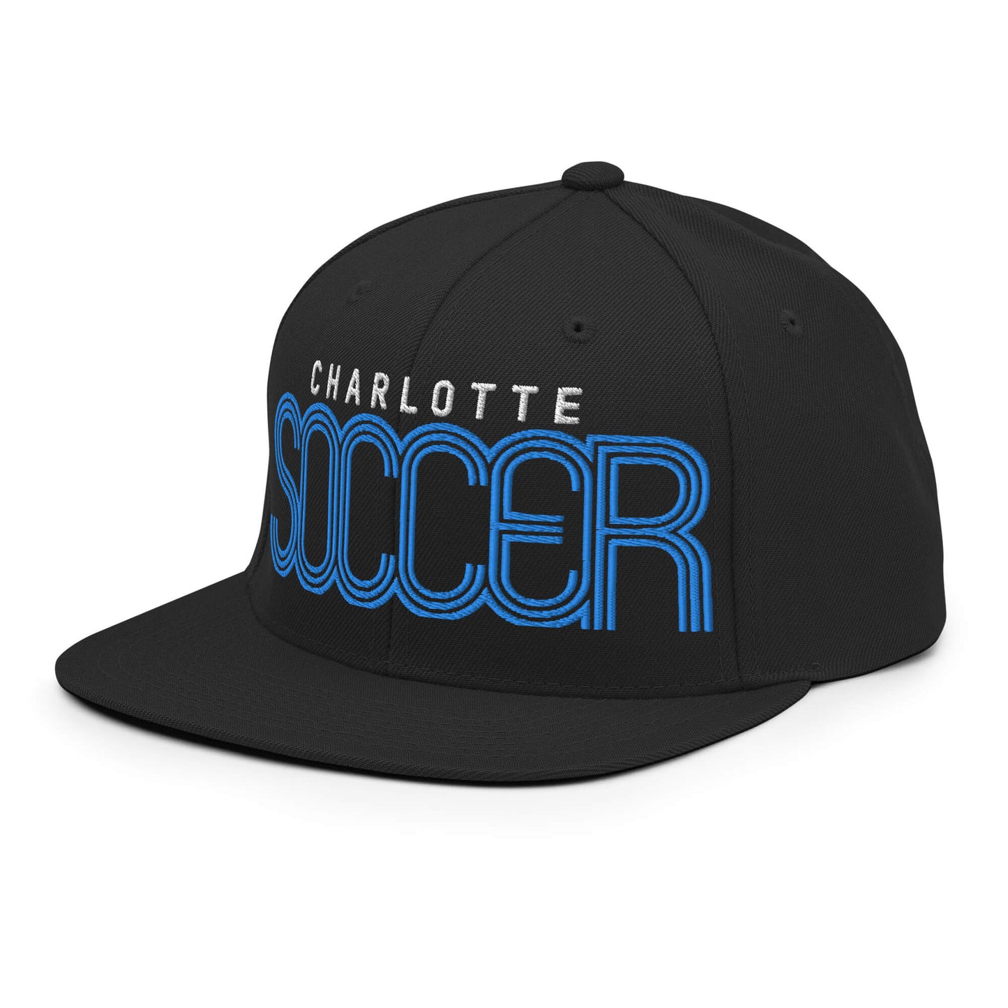 Charlotte Soccer Snapback Hat - Country. Club. Soccer.