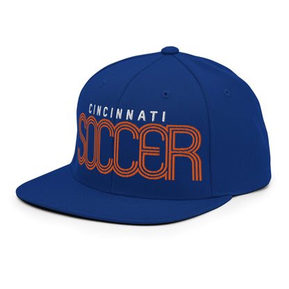 Cincinnati Soccer Snapback Hat - Country. Club. Soccer.