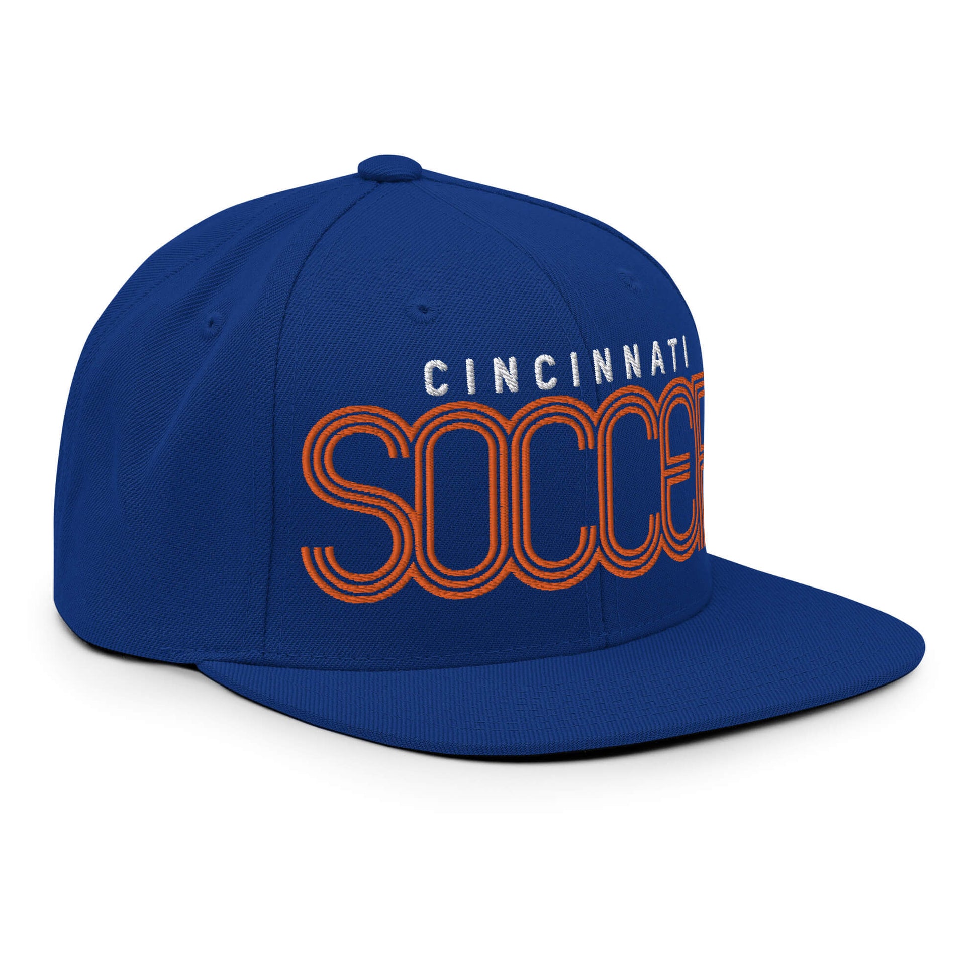 Cincinnati Soccer Snapback Hat - Country. Club. Soccer.