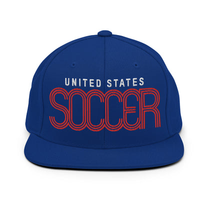 United States Soccer Snapback Hat