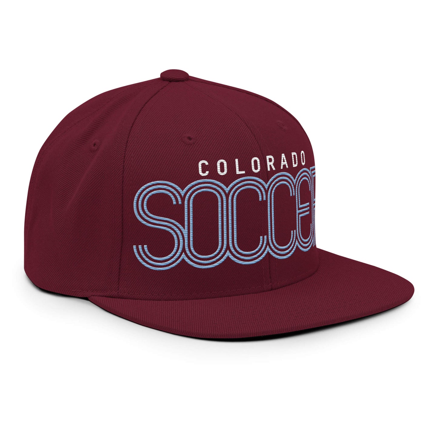 Colorado Soccer Snapback Hat - Country. Club. Soccer.