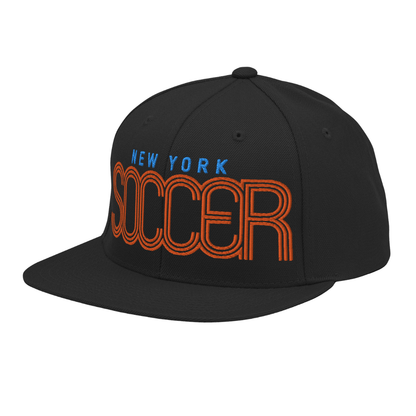 New York Soccer Snapback Hat - Country. Club. Soccer.