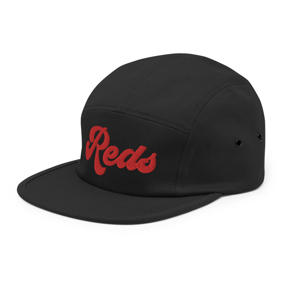 Reds Five Panel Hat - Soccer Snapbacks