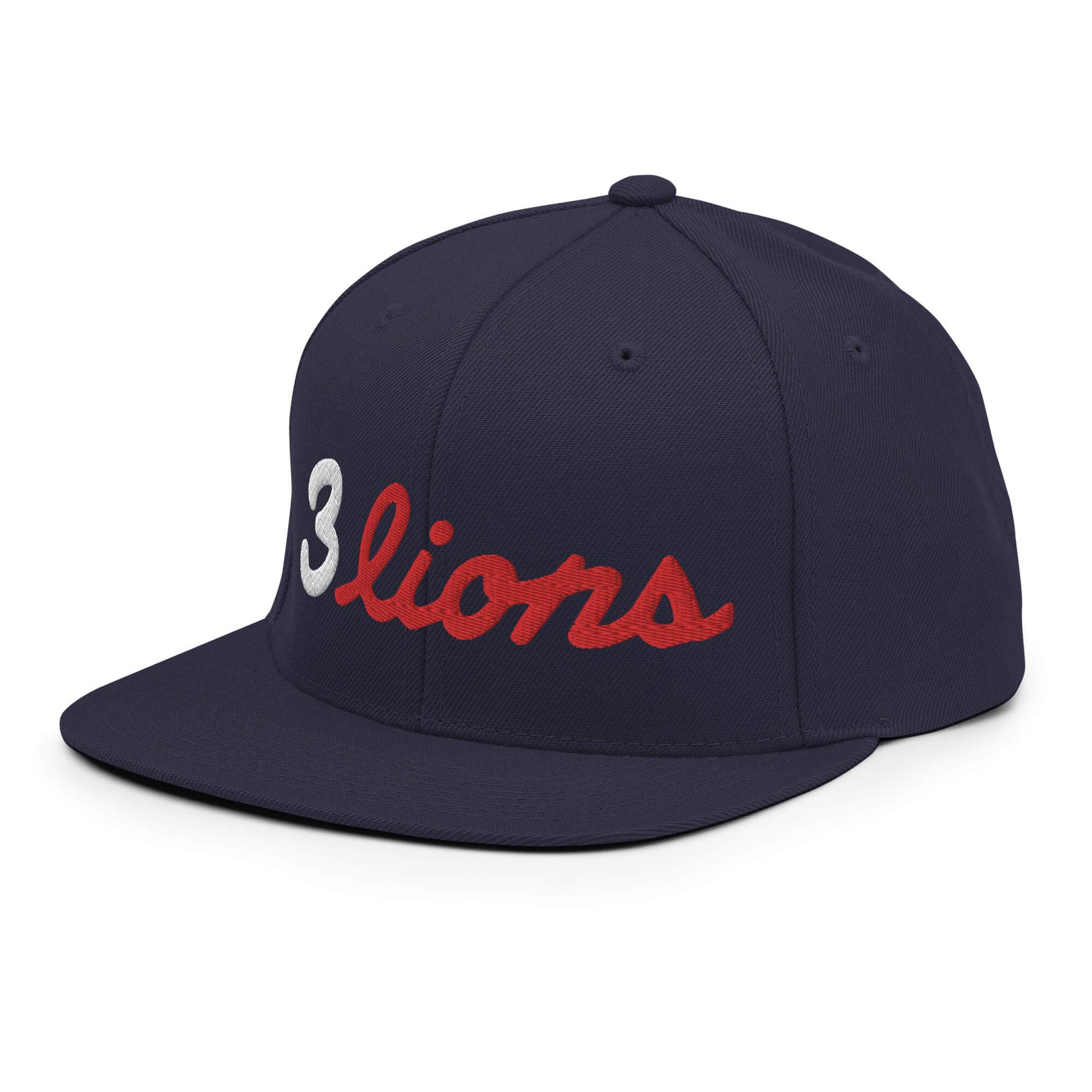 3 Lions Snapback Hat - Soccer Snapbacks