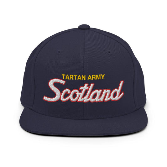 Scotland Retro Snapback Hat - Soccer Snapbacks