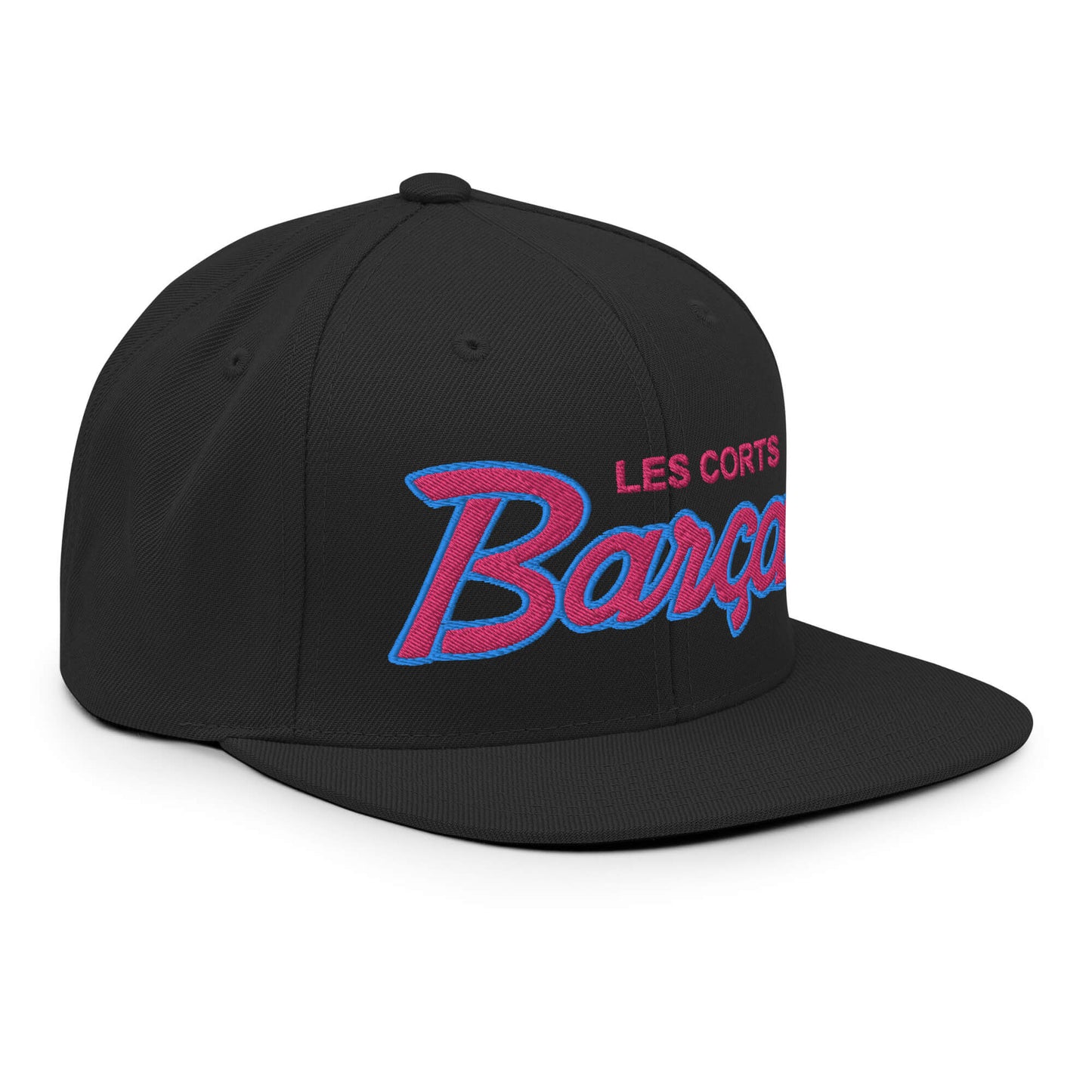 Barcelona Les Corts Retro Snapback Hat - Soccer Snapbacks