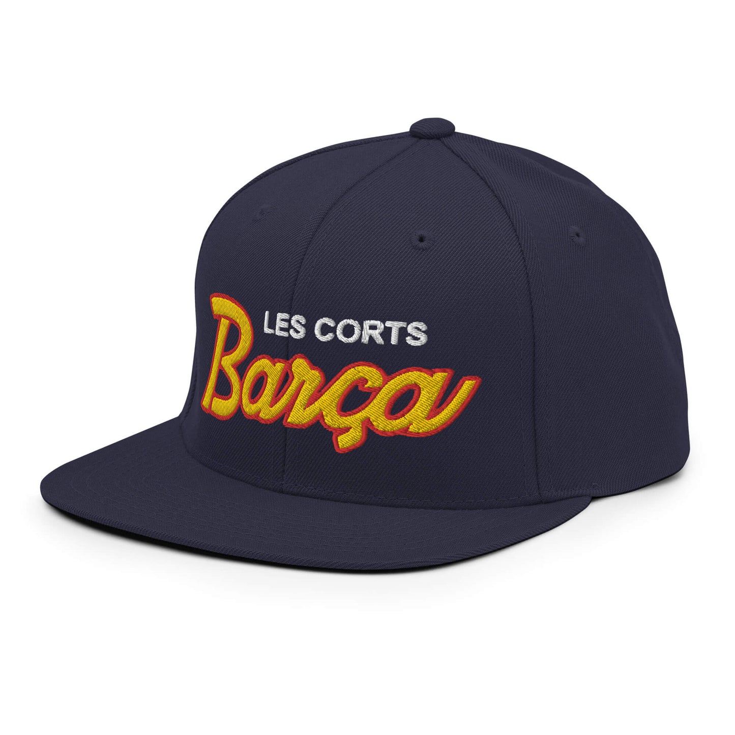 Barcelona Les Corts Retro Snapback Hat - Soccer Snapbacks