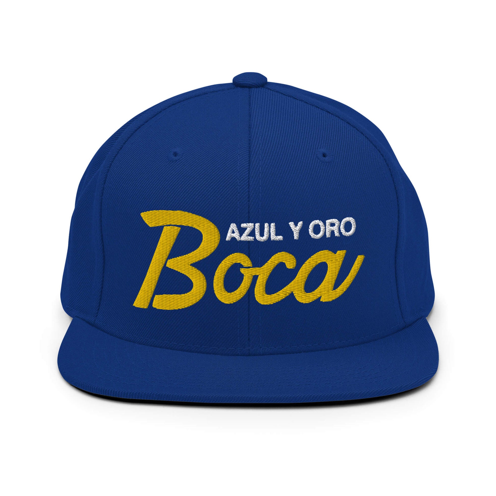 Boca Retro Snapback Hat - Soccer Snapbacks