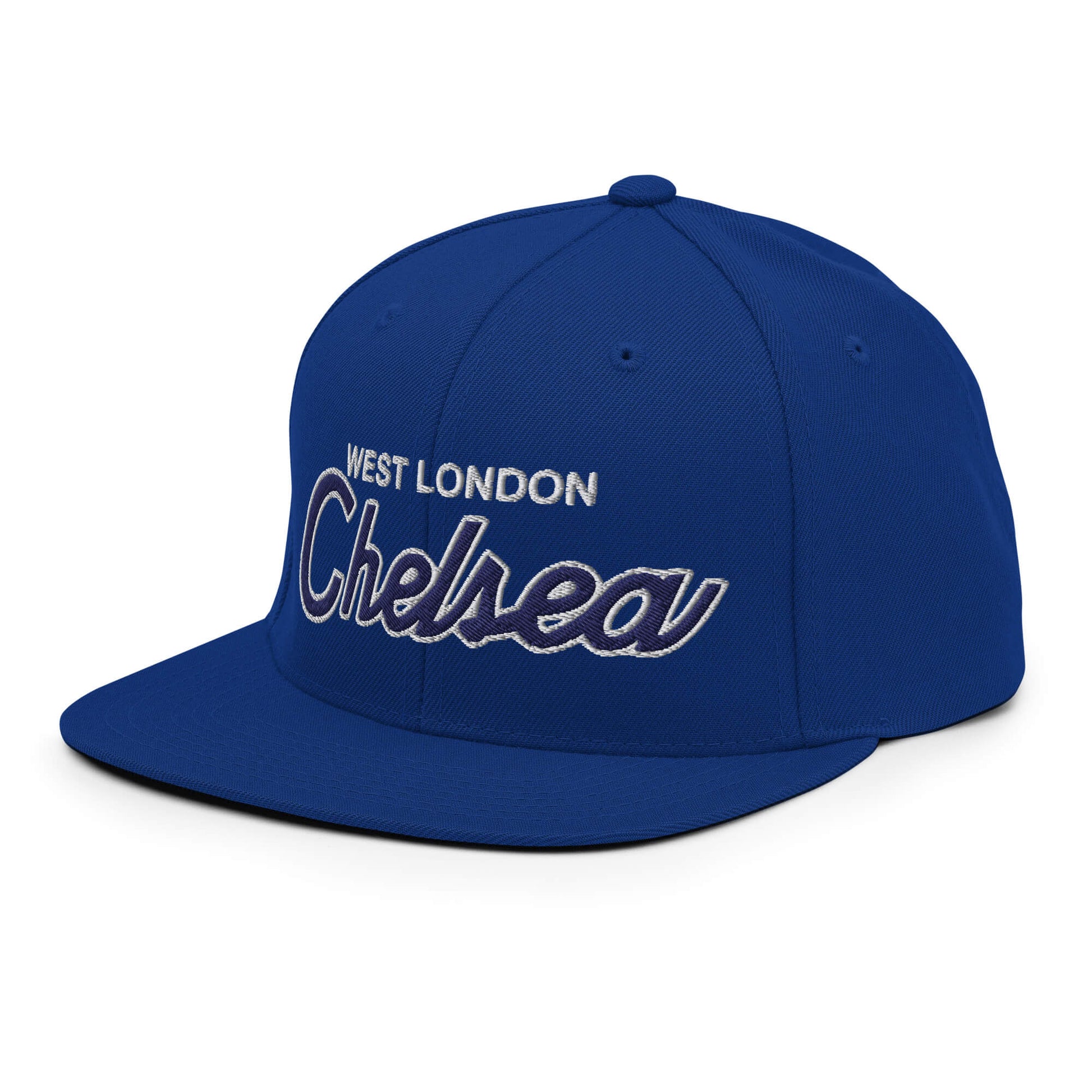 Chelsea West London Retro Snapback Hat - Soccer Snapbacks