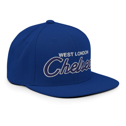 Chelsea West London Retro Snapback Hat - Soccer Snapbacks