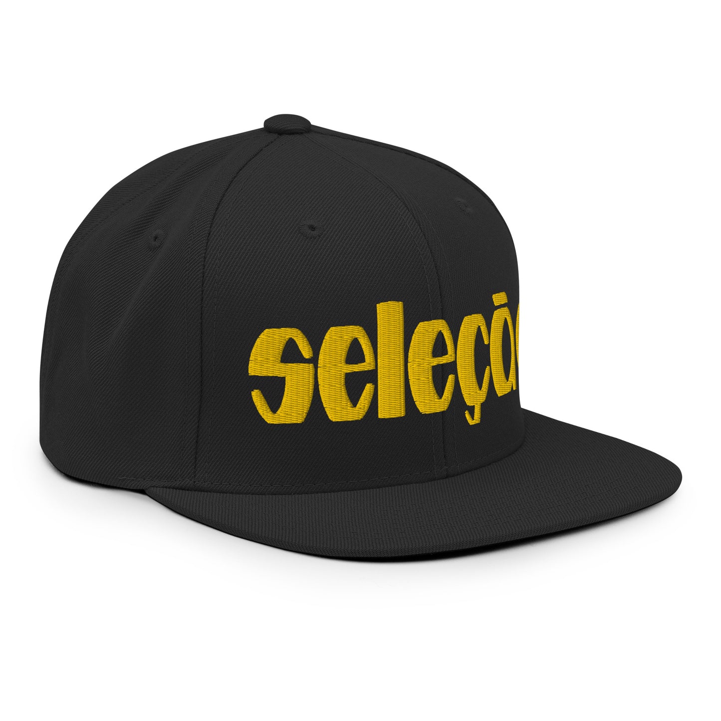 Brazil Seleção Snapback Hat - Soccer Snapbacks