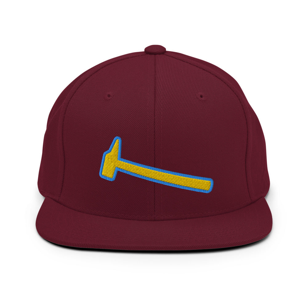 The Hammer Soccer Snapback Hat - Soccer Snapbacks