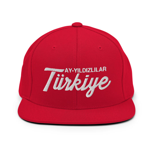 Turkey Retro Snapback Hat - Soccer Snapbacks