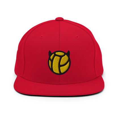 Red Devils Baller Snapback Hat - Country. Club. Soccer.