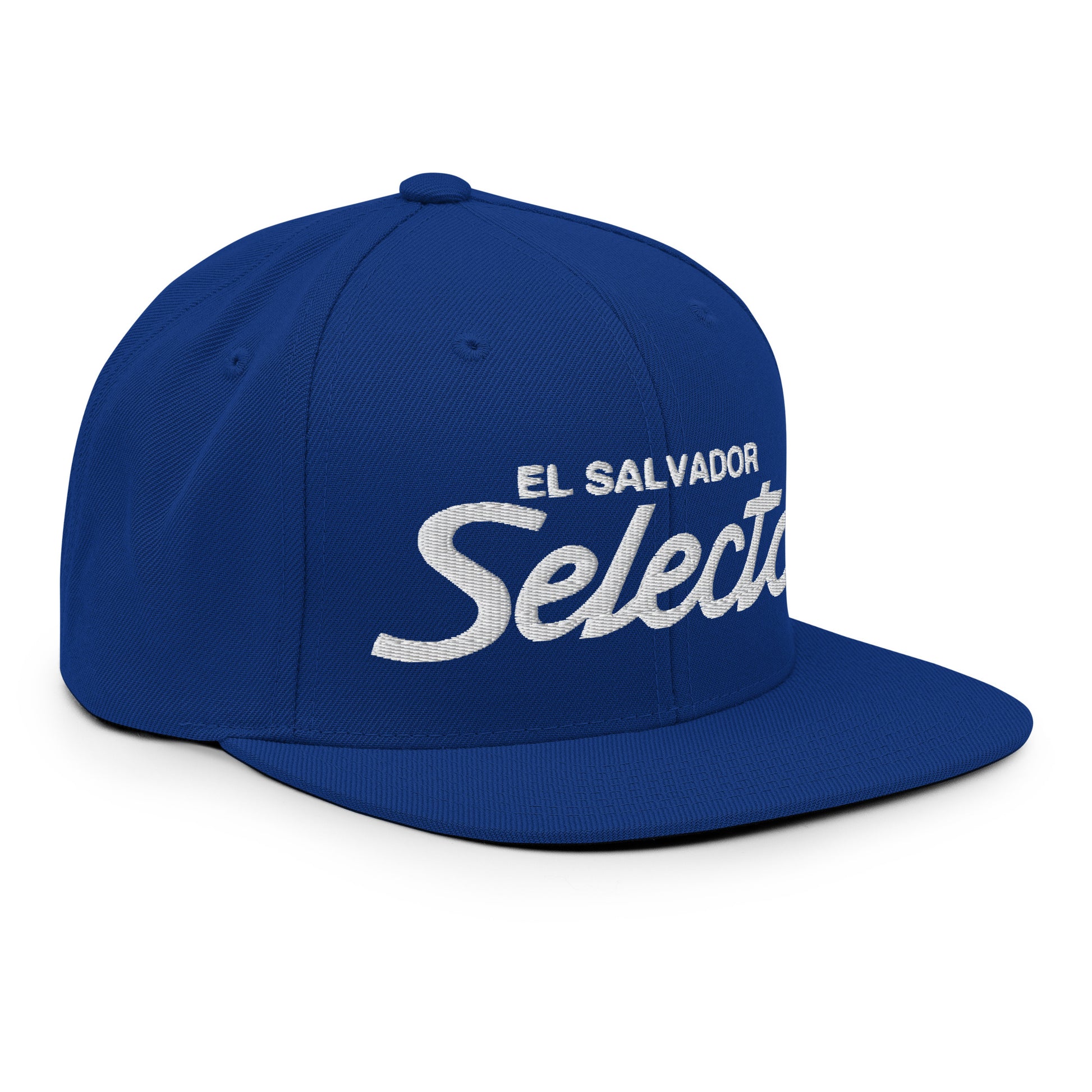 El Salvador Retro Snapback Hat - Country. Club. Soccer.