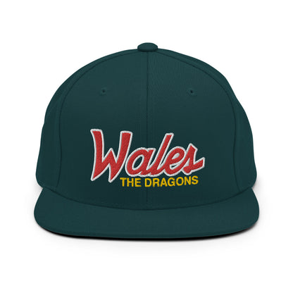 Wales Retro  Snapback Hat - Soccer Snapbacks