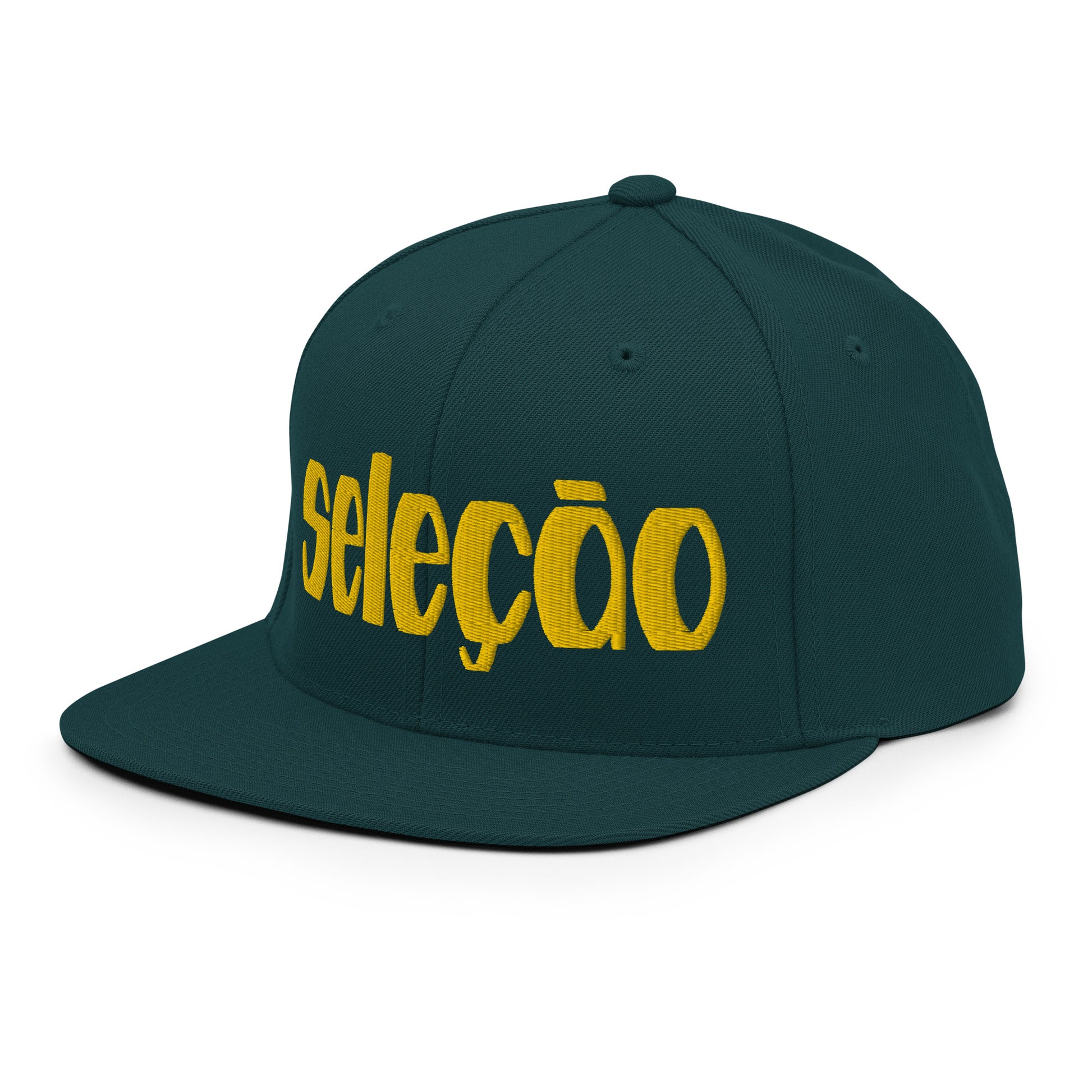 Brazil Seleção Snapback Hat - Soccer Snapbacks