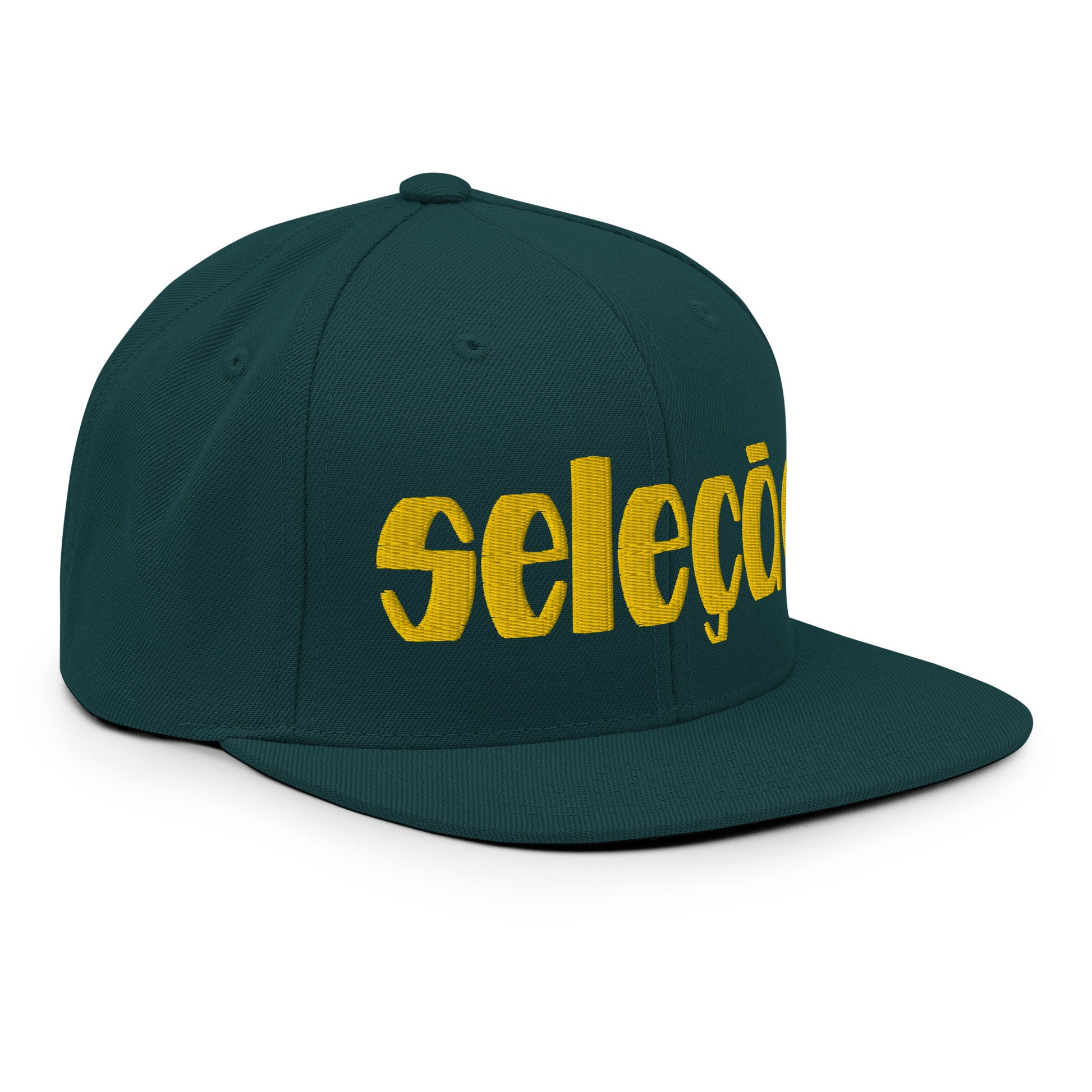 Brazil Seleção Snapback Hat - Soccer Snapbacks