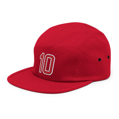 Denmark 10 Five Panel Hat - Soccer Snapbacks