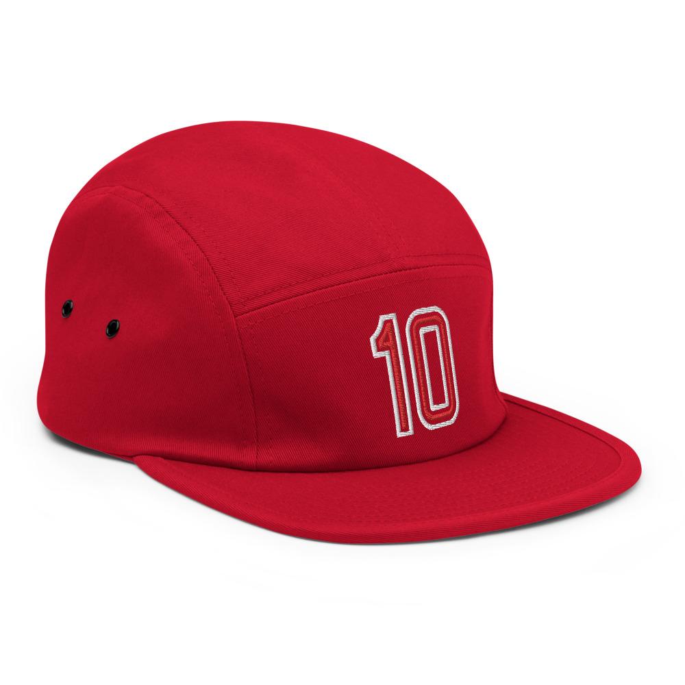 Denmark 10 Five Panel Hat - Soccer Snapbacks