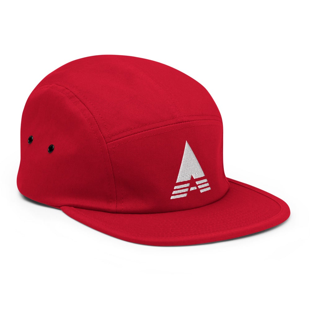 "A" Game Five Panel Hat - Soccer Snapbacks