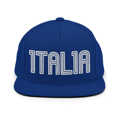 Italia Soccer Snapback Hat - Country. Club. Soccer.