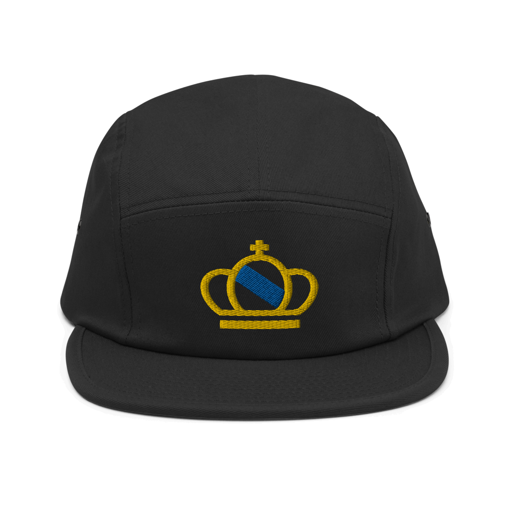 King of Madrid Five Panel Soccer Hat - Country. Club. Soccer.