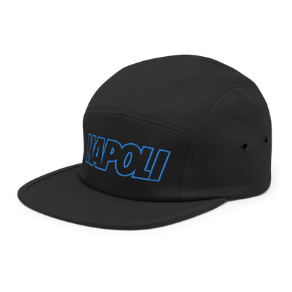 Napoli Bold Five Panel Hat - Soccer Snapbacks