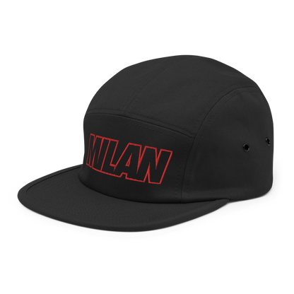 Milan Bold Five Panel Hat - Soccer Snapbacks