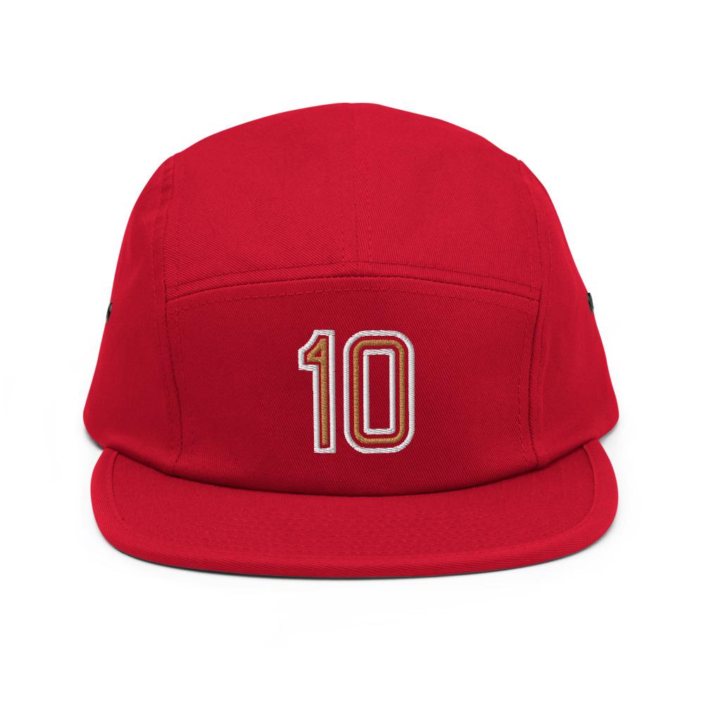 Peru 10 Five Panel Hat - Soccer Snapbacks