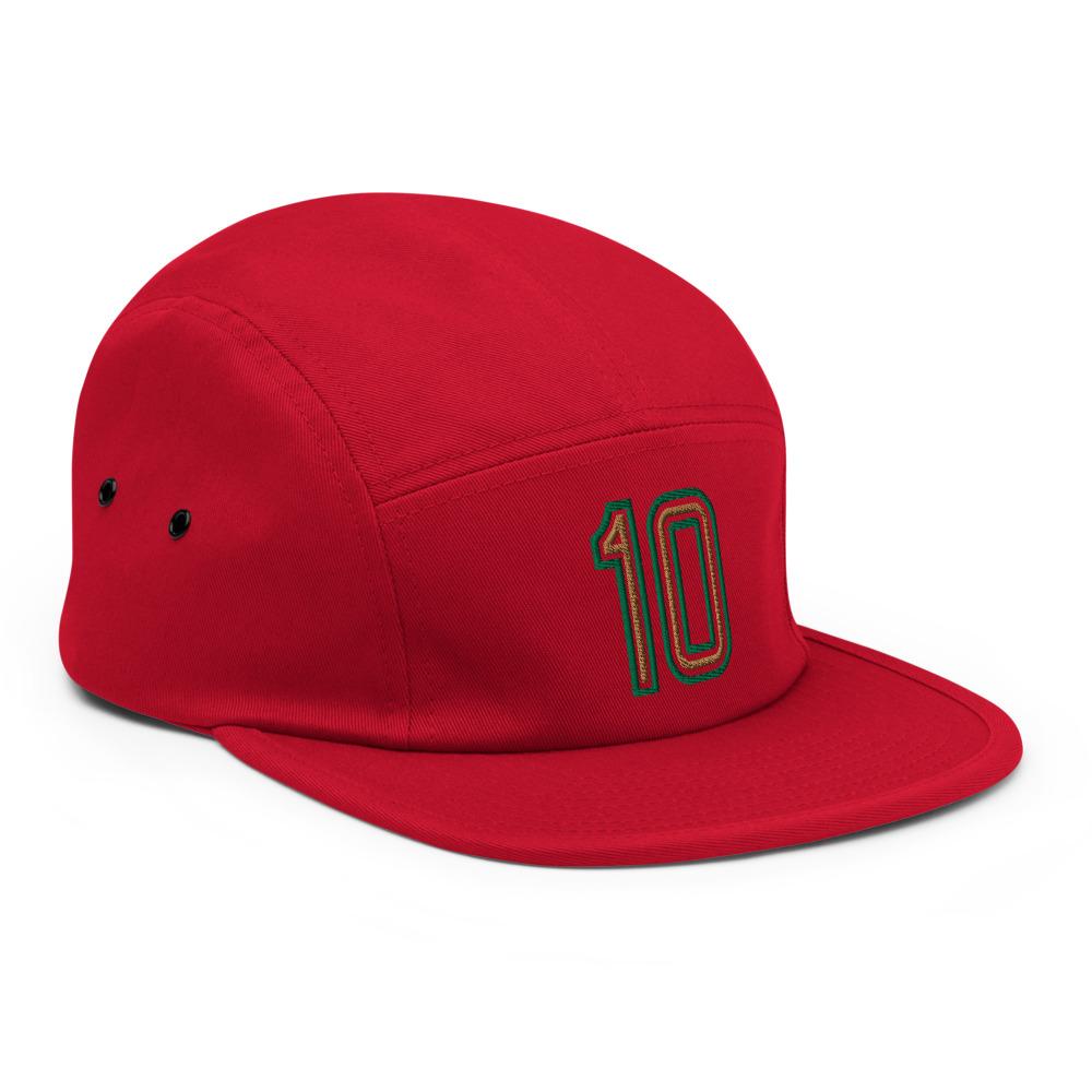 Portugal 10 Five Panel Hat - Soccer Snapbacks